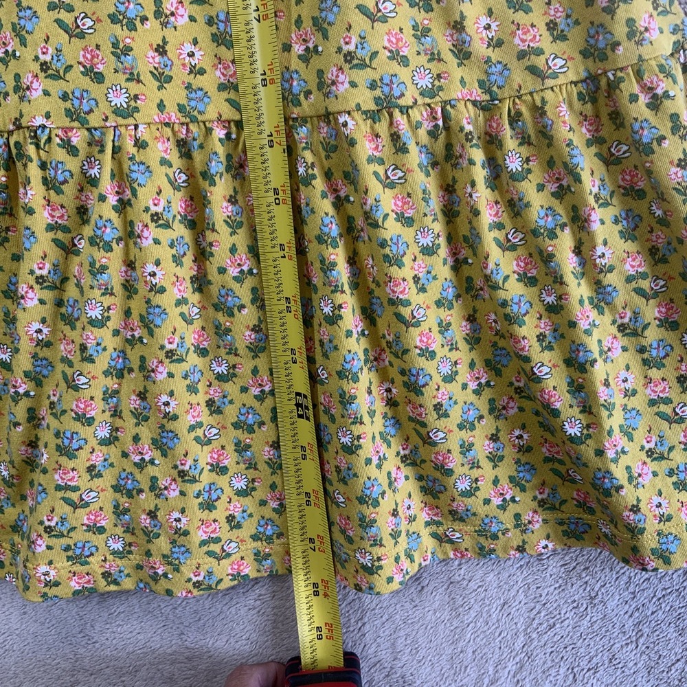 Mini Boden Long Sleeve Tiered Floral Dress 8-9 Autumn Fall Prairie EUC - Picture 6 of 8